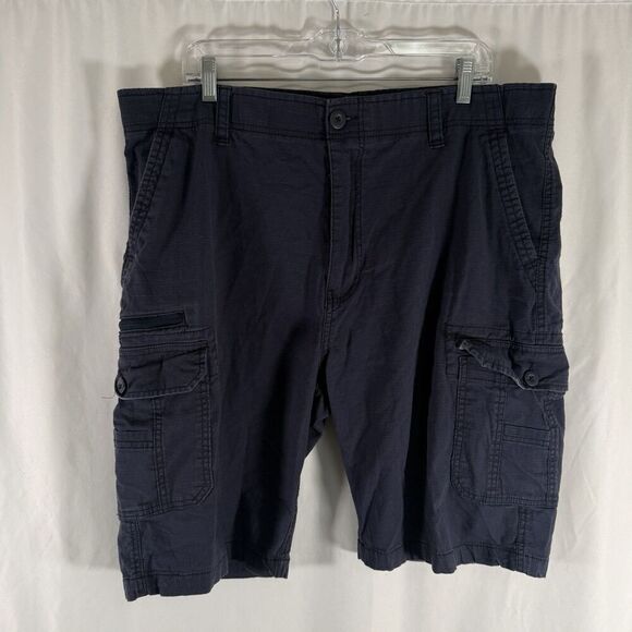 Wearfirst Other - Wear First Cargo Shorts Men's 40 Black Flat Front Pockets Casual
